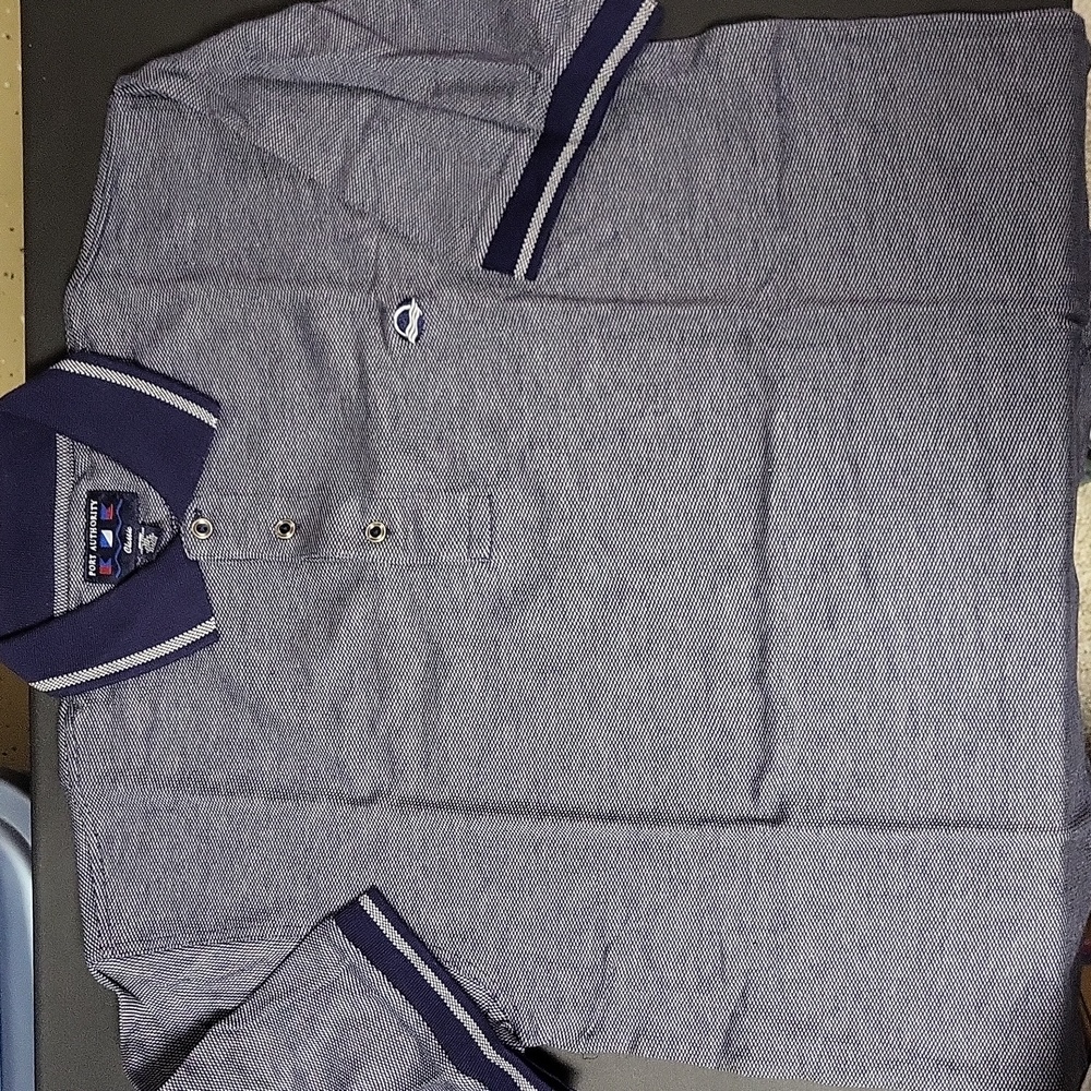 Port Authority Classic Navy Blue Polo